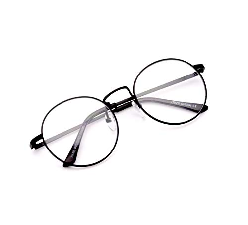 Big Mo's Toys Wizard Glasses - Round Wire Costume Glasses Accessories for Dress Up - 1 Pair