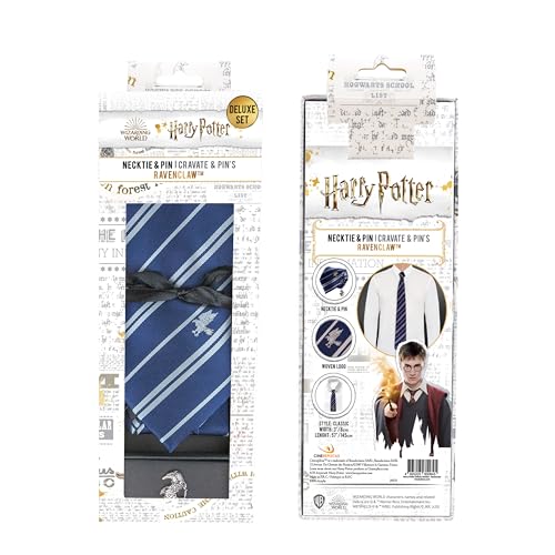 Cinereplicas Harry Potter - Necktie Deluxe Ravenclaw - Official License