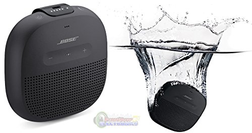 Bose SoundLink Micro Bluetooth Speaker: Small Portable Waterproof Speaker with Microphone, Black