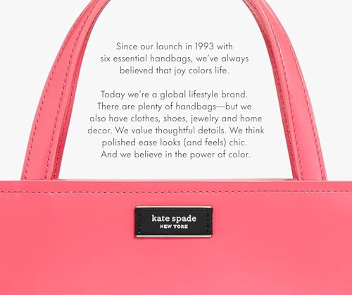 Kate Spade New York Canvas Tote Bag with Interior Pocket