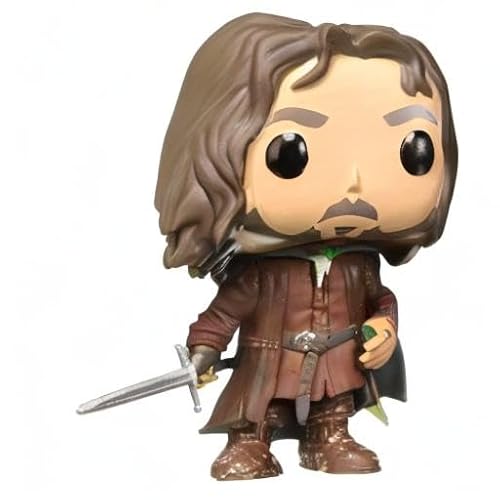 Funko POP! Movies: Lord of The Rings/Hobbit - Aragorn Collectible Figure , Brown