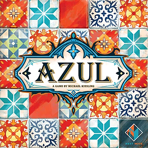 Azul Board Game - Strategic Tile-Placement Game for Family Fun, Great Game for Kids and Adults, Ages 8+, 2-4 Players, 30-45 Minute Playtime, Made by Plan B Games