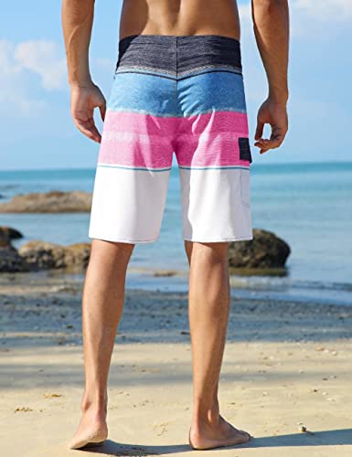 Nonwe Men's Sportwear Quick Dry Board Shorts with Lining