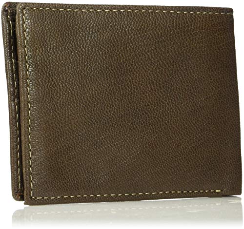 Timberland Men's Genuine Leather Rfid Blocking Passcase Security Wallet