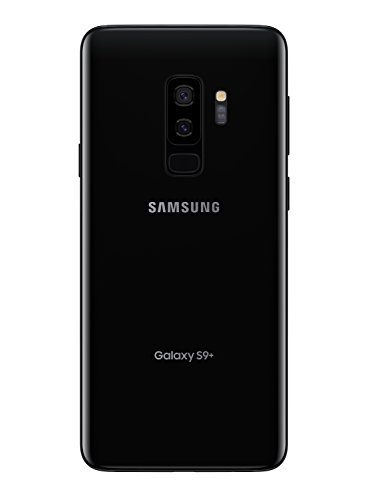 Samsung Galaxy S9 Plus (SM-G965F/DS) 6GB/128GB 6.2-inches LTE Dual SIM Factory Unlocked - International Stock No Warranty (Midnight Black)