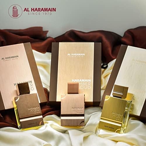 Al Haramain Amber Oud Gold Edition 60ml | Women's Eau de Parfume Spray | Fresh Fruity Fragrance | Luxury Arabian Unisex Perfume