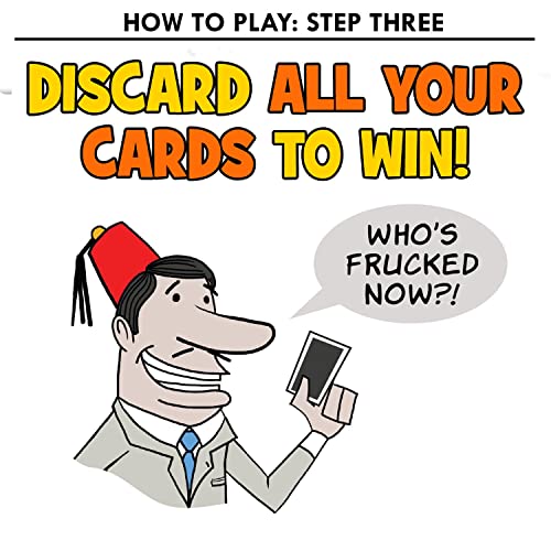 Oh Fruck! A Raucous Card Game That Combines Strategy with Special Rules That Change Every Time You Play.