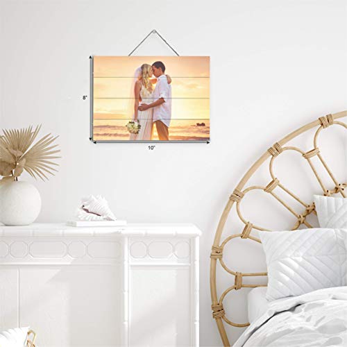 Artblox Custom Picture Frames On Real Wood Wall Art Print Pictures From Your Phone Wedding Baby Dog Family Christmas Customized Gifts Photo Prints Personalized Wall Decor