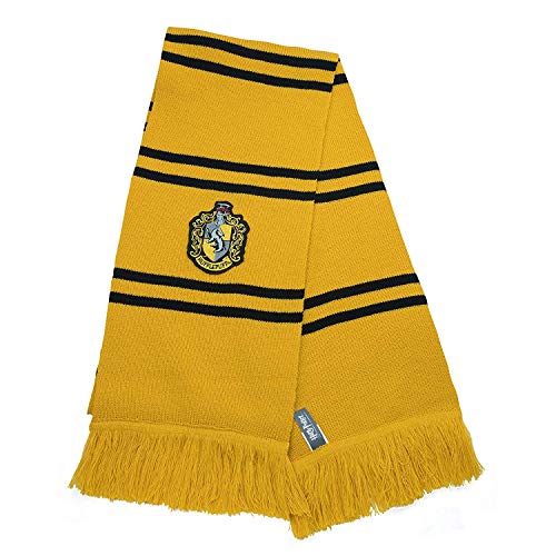 Cinereplicas Harry Potter - Scarf Deluxe Hufflepuff - Official License