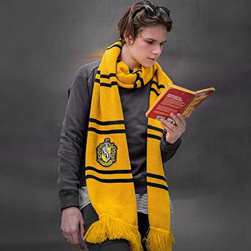 Cinereplicas Harry Potter - Scarf Deluxe Hufflepuff - Official License