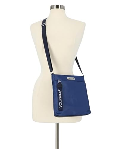 Nautica Womens Diver Nylon Small Womens Crossbody Bag Purse With Adjustable Shoulder Strap