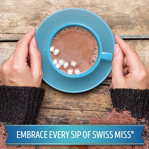 Swiss Miss Chocolate Hot Cocoa Mix With Marshmallows, 30 Count Hot Cocoa Packets (8 Pack)