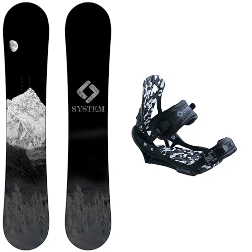 MTN Men's Snowboard Package with System APX Bindings 2024