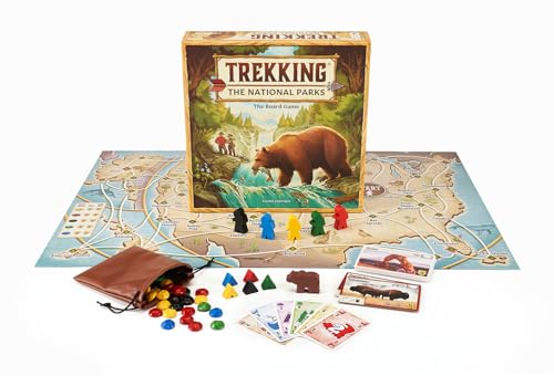 Underdog Games Trekking The National Parks - The Award-Winning Family Board Game | Designed for National Park Lovers | Great for Kids Ages 10 and Up | Easy to Learn