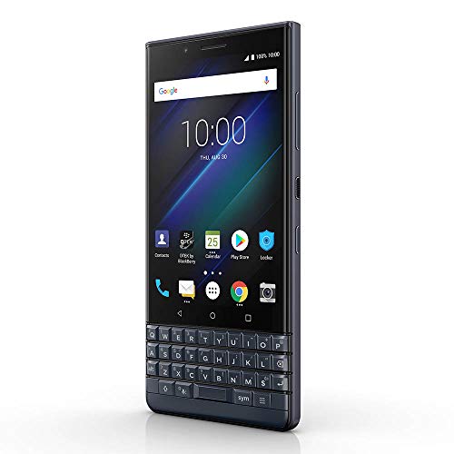 BlackBerry KEY2 LE GSM Unlocked Android Smartphone, 64GB, 13MP Rear Dual Camera, Android 8.1 Oreo (U.S. Warranty) – Slate