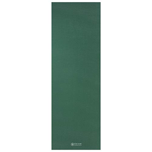 Gaiam Essentials Premium Yoga Mat With Carrier Sling (72 InchL X 24 InchW X 1/4 Inch Thick)