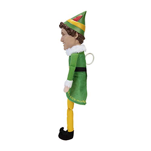 Jakks Holiday Elf Buddy The Elf Talking Plush with 15 Phrases Approximately 12-Inches in Height