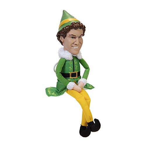 Jakks Holiday Elf Buddy The Elf Talking Plush with 15 Phrases Approximately 12-Inches in Height