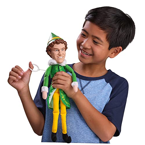 Jakks Holiday Elf Buddy The Elf Talking Plush with 15 Phrases Approximately 12-Inches in Height