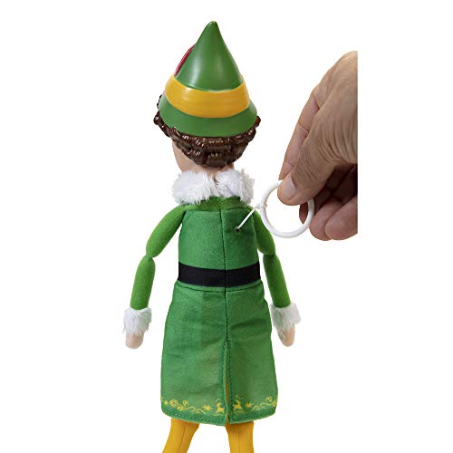 Jakks Holiday Elf Buddy The Elf Talking Plush with 15 Phrases Approximately 12-Inches in Height