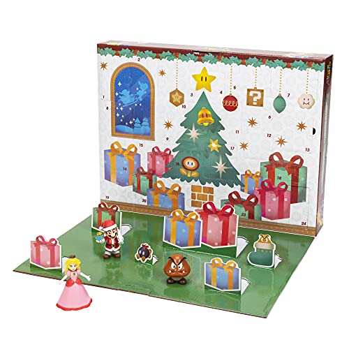 Super Mario Advent Calendar Limited Christmas Edition! - Never Before Seen Santa Mario, Snowman Mario & Luigi [Amazon Exclusive]