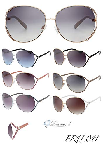 The Fresh Classic Crystal Elegant Women Beauty Design Sunglasses Gift Box