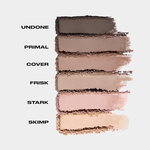 URBAN DECAY Naked 2 Basics Eyeshadow Palette, Velvety Matte Finish, 6 Nude Taupe & Brown Neutral Eye Shadows, Natural Everyday to Smokey Eye Makeup Looks, Travel Friendly Size, Vegan, Cruelty-free