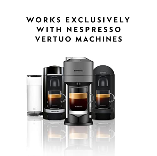 Nespresso Capsules Vertuo, Double Espresso Chiaro, Medium Roast Espresso Coffee, 30-Count Coffee Pods, Brews 2.7oz.