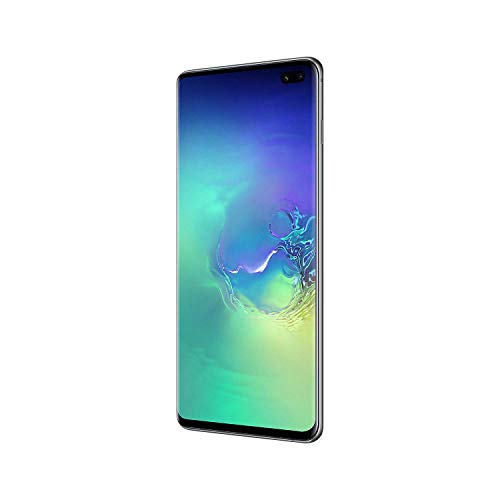 Samsung Galaxy S10+ Plus 128GB / 8GB RAM SM-G975F Hybrid/Dual-SIM (GSM Only, No CDMA) Factory Unlocked 4G/LTE Smartphone - International Version (Prism Green, 128GB)