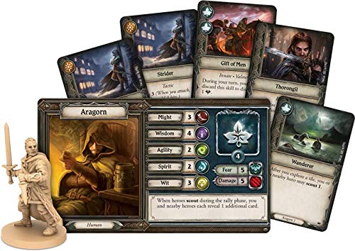 The Lord of the Rings Strategy Board Game - Cooperative Adventure for 1-5 Players, Ages 14+, 60+ Minute Playtime by Fantasy Flight Games