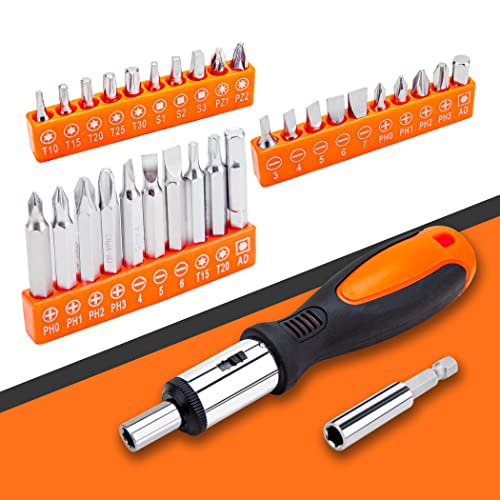 CARTMAN 238 Piece Socket Wrench Auto Repair Tool Combination Package Mixed General Household Hand Tool Set Tool Kit with Plastic Toolbox Storage Case