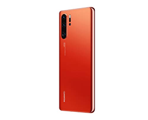 Huawei P30 Pro Dual/Hybrid-SIM 128GB VOG-L29 (GSM Only, No CDMA) Factory Unlocked 4G/LTE Smartphone - International Version (Amber Sunrise)