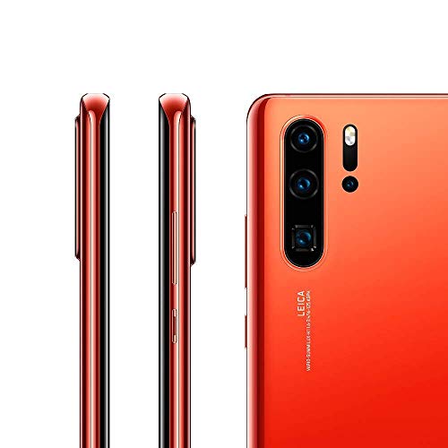 Huawei P30 Pro Dual/Hybrid-SIM 128GB VOG-L29 (GSM Only, No CDMA) Factory Unlocked 4G/LTE Smartphone - International Version (Amber Sunrise)