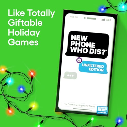 WHAT DO YOU MEME? New Phone, Who Dis? - The 100% Offline Text Messaging Party Game - Adult Card Games for Game