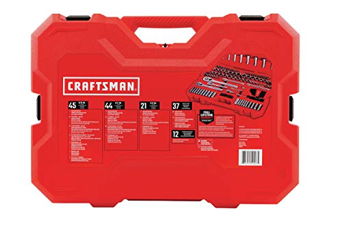 CRAFTSMAN Mechanics Tool Set, SAE/Metric, 159Piece (CMMT12025)