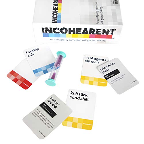 WHAT DO YOU MEME? Incohearent - The Party Game Where You Compete to Guess The Gibberish - Gifts for Party Hosts - Adult Card Games for Game Night