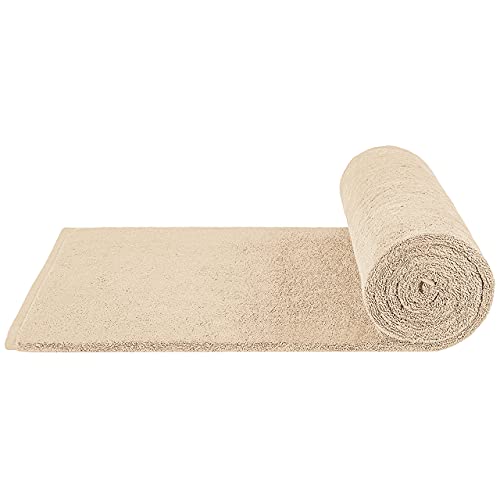 Cotton Paradise Oversized Bath Sheet, 100% Cotton 40x80 Clearance Bath Towel Sheet, Turkish Extra Large Bath Towel for Bathroom, Beige Bathsheet