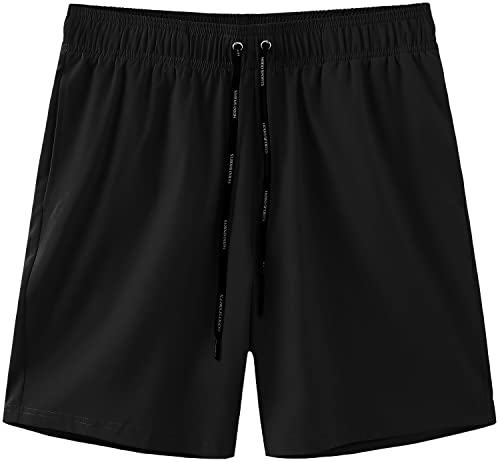 HOdo Mens Swim Trunks 9" Quick Dry Swim Shorts Bathing Suit