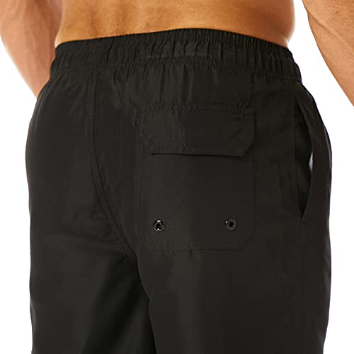 KAILUA SURF Mens Swim Trunks Long, Quick Dry Mens Boardshorts, 9 Inches Inseam Mens Bathing Suits with Mesh Lining