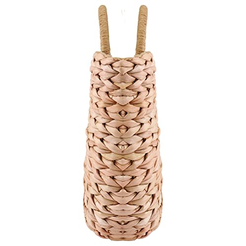 Summer Rattan Bag for Women Straw Hand-woven Top-handle Handbag Beach Sea Straw Rattan Tote Clutch Bags