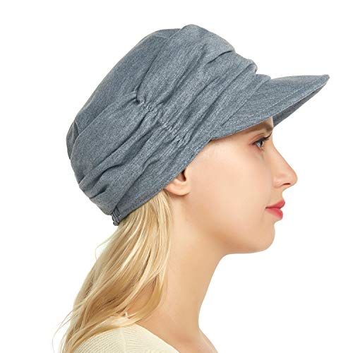 Fashion Hat Cap with Brim Visor for Woman Ladies, Best for Daily Use