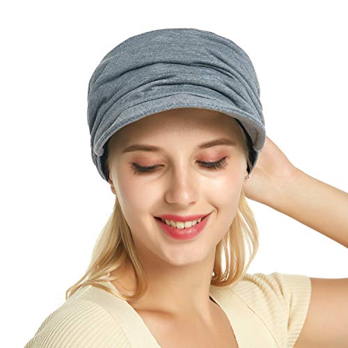 Fashion Hat Cap with Brim Visor for Woman Ladies, Best for Daily Use