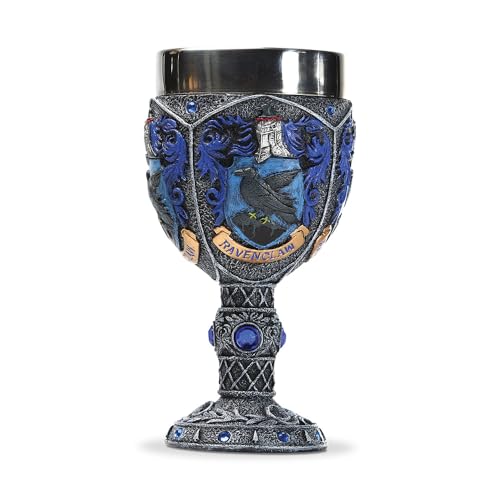 Enesco 6005060 Wizarding World of Harry Potter Ravenclaw Decorative Goblet Figurine, 7.09 Inch, Multicolor