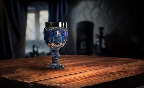 Enesco 6005060 Wizarding World of Harry Potter Ravenclaw Decorative Goblet Figurine, 7.09 Inch, Multicolor