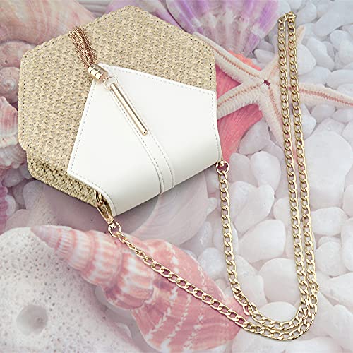 Women's Crossbody Bag Cute Straw Shoulder Bag