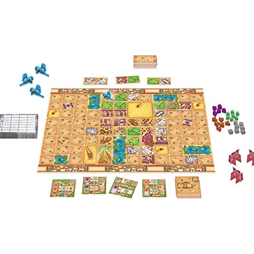 Fertility Board Game | Ancient Egyptian Civilization Building Game | Strategy Board Game for Adults and Kids | Ages 10+ | 2-4 Players | Average Playtime 45 Minutes | Made by Catch Up Games