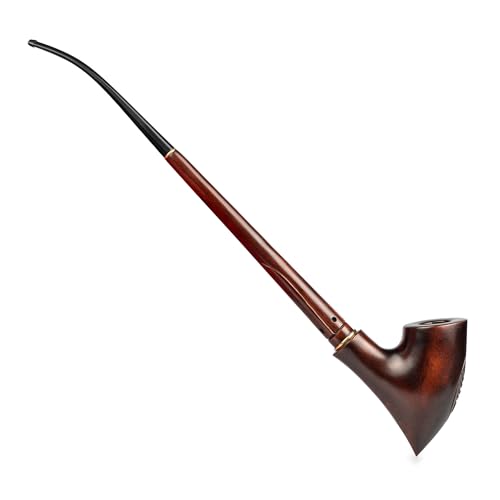 Dr Watson - 13.4" Extra Long Churchwarden Tobacco Pipe, Tolkien's LOTR Hobbit Style (Gandalf)