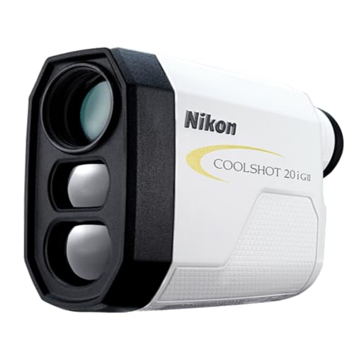 Nikon Coolshot Golf Laser Rangefinder Bundle with 3 CR2 Batteries and a Lumintrail Cleaning Cloth (20 GII & 20i GII)