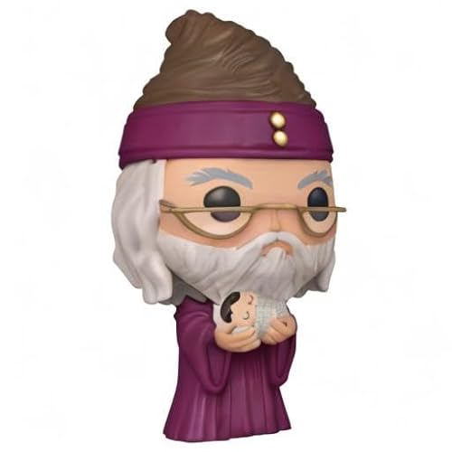 Funko Pop! Harry Potter: Harry Potter - Dumbledore with Baby Harry, Multicolor