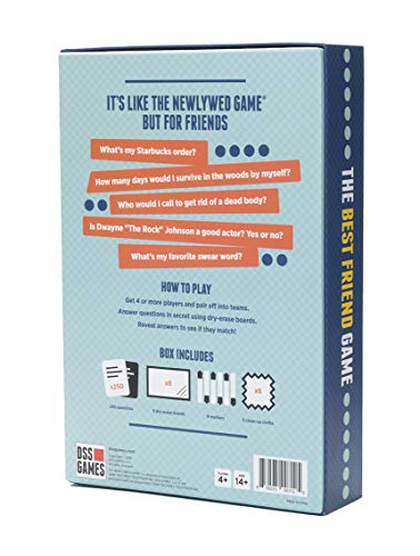 The Best Friend Game - Think You Know Your Friends? [A Party Game]